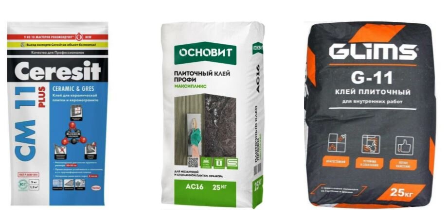 Клеи для плитки на цементной основе