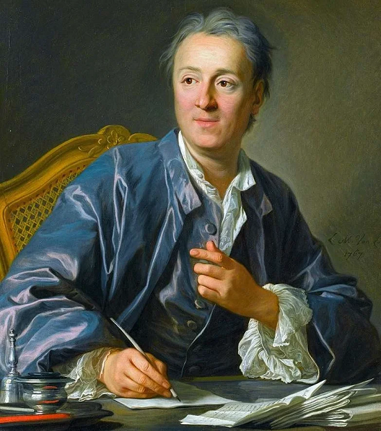 Дени Дидро (1713-1784). Французский философ. Родился в Лангре (Шампань). Выпускник иезуитского колледжа… Сочинения: «Письмо о слепых в назидание зрячим», «Философские мысли» и другие. Изображение из открытых источников информации.