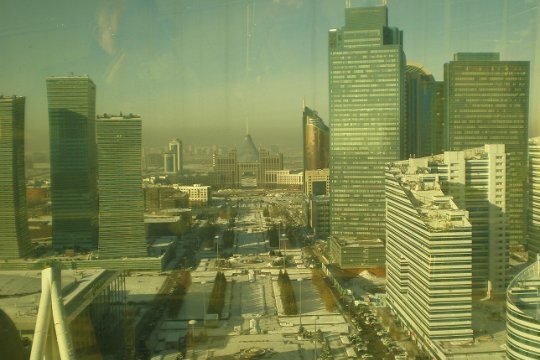 Фото автора из столицы Казахстана с высоты телебашни