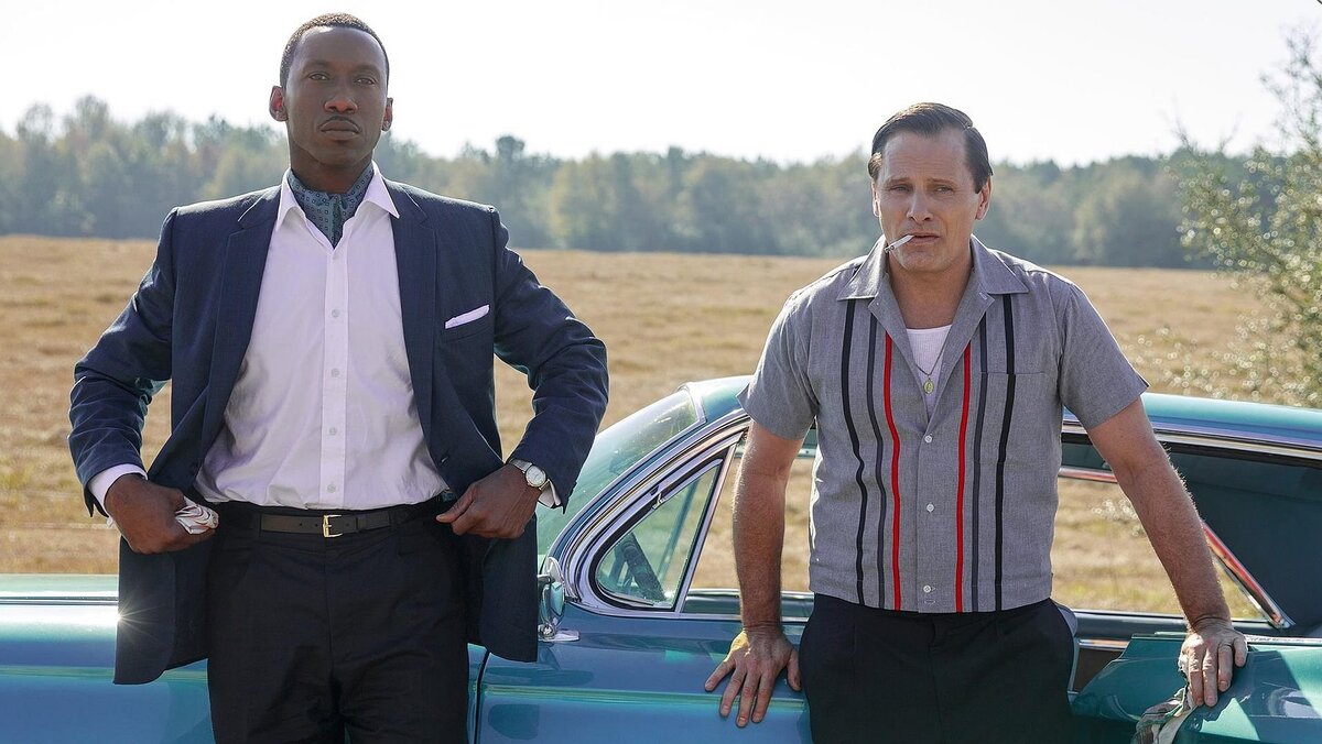 Кадр из фильма "Зеленая книга"