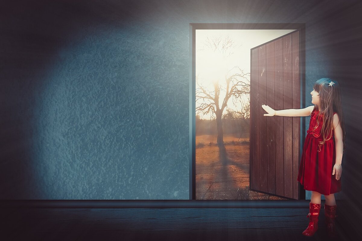 Нам приоткрыли дверь)