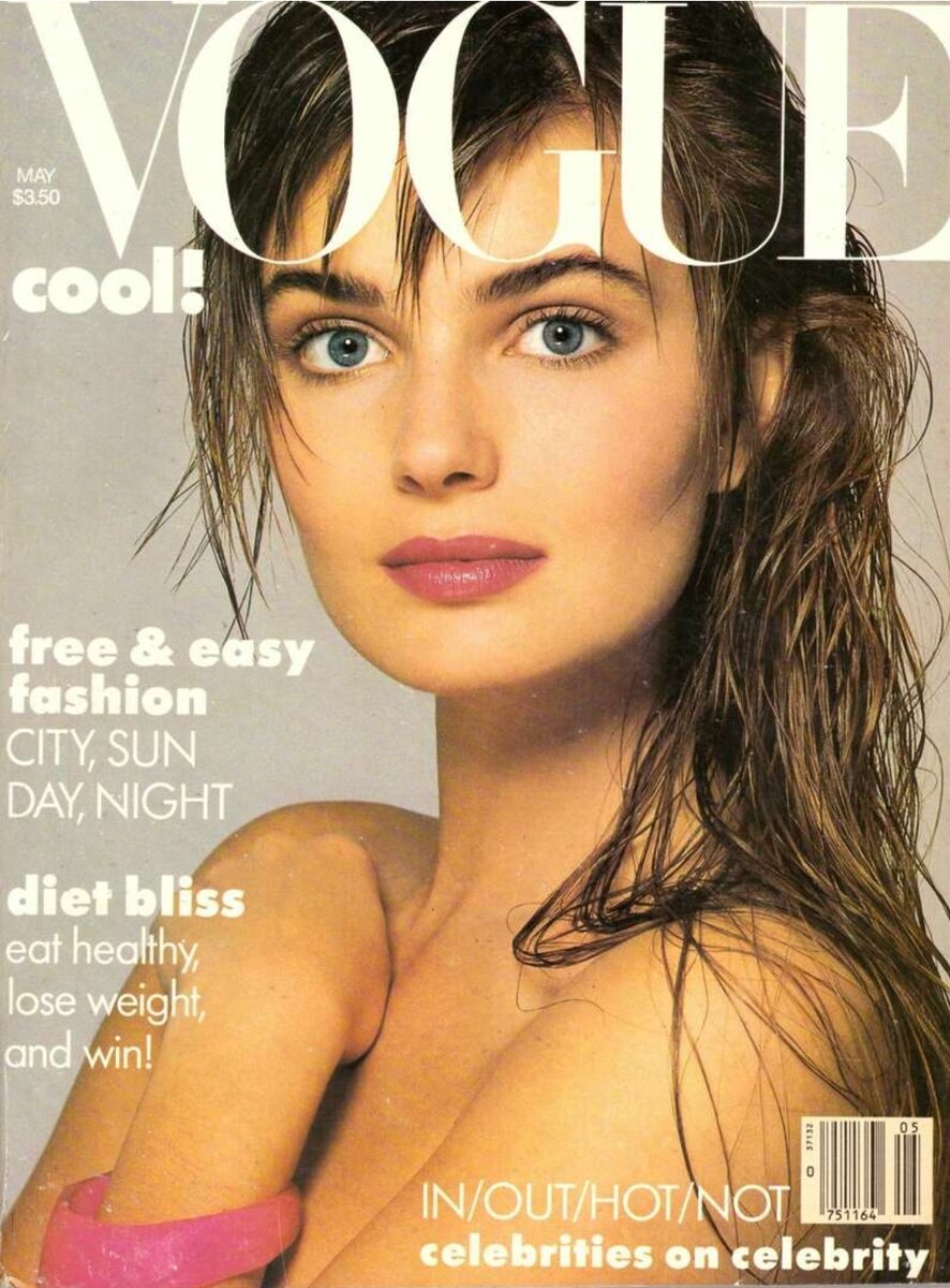 Полина Поризкова (Paulina Porizkova) голая в журнале Vogue (октябрь 1986) — фото Irving Penn