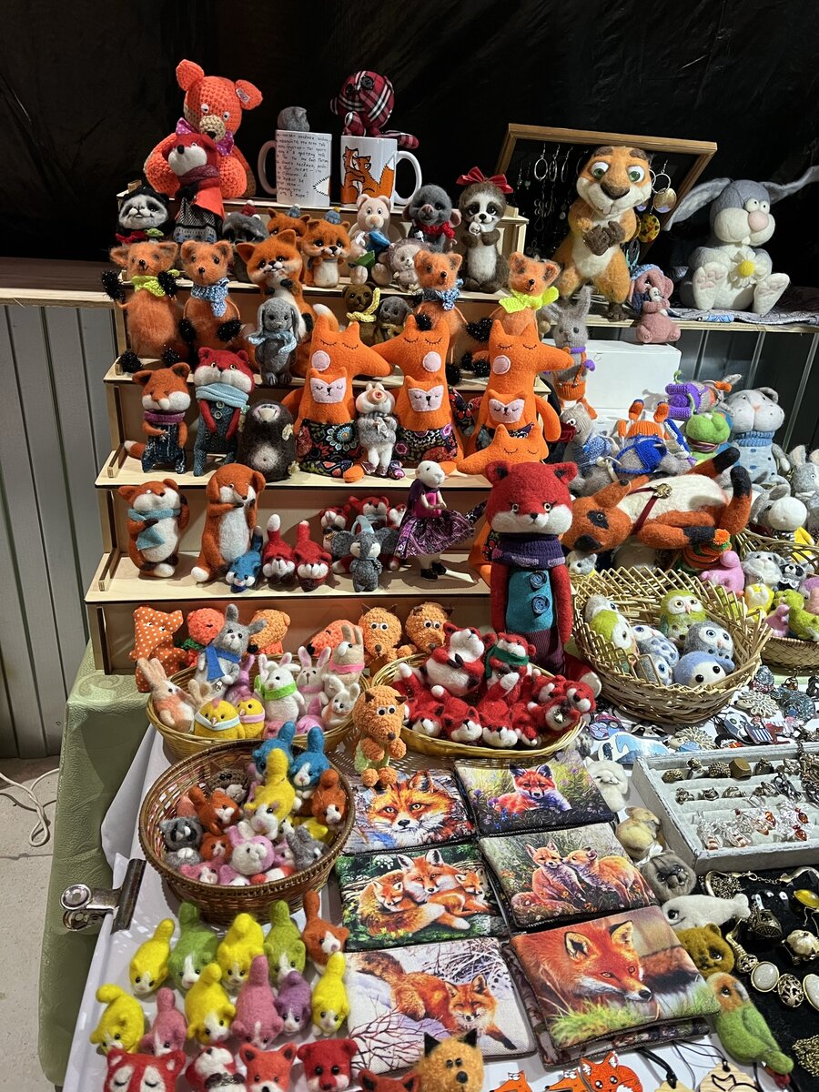 Лисья тематика. Сувениры ручной работы.