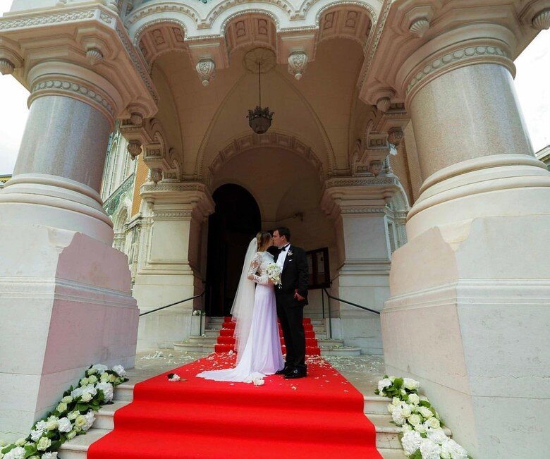     Свадьба Марии Кожевниковой и Евгения Васильева. Фото: Инстаграм (запрещен в РФ) актрисы