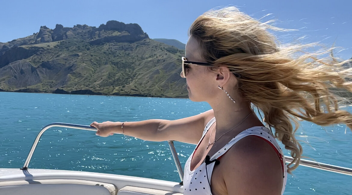 Коктебель. Где-то у потухшего вулкана Карадаг 