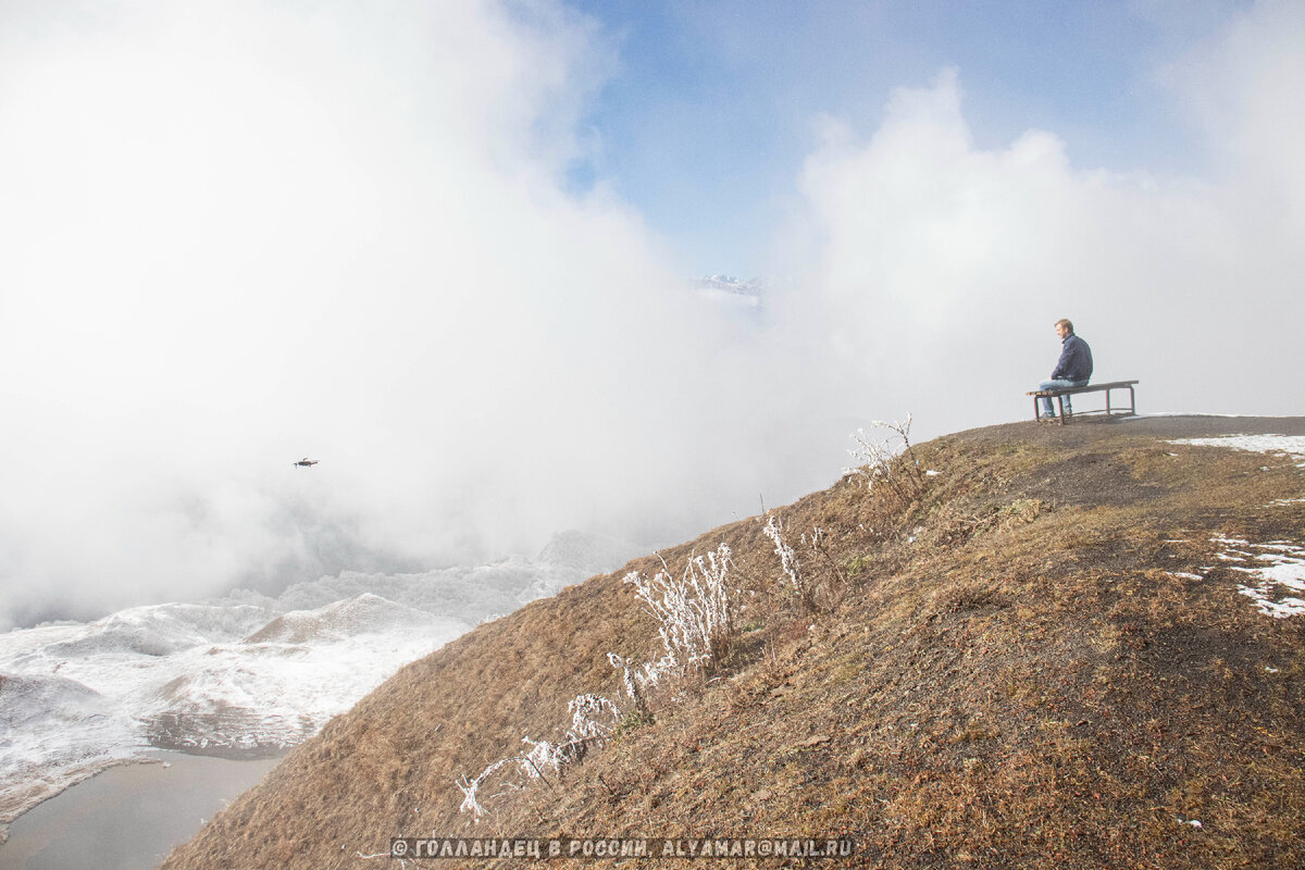 В горах Чечни утром. Фото: из личного архива