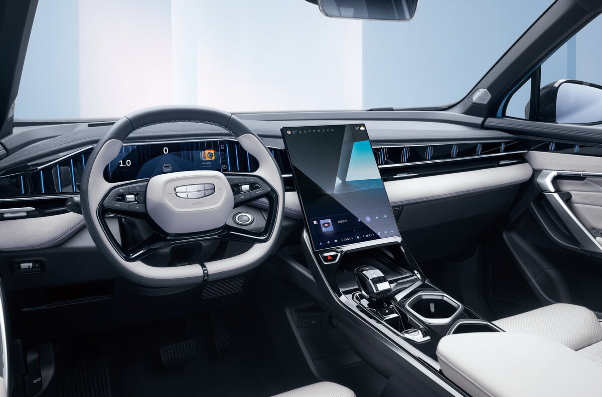   Интерьер Geely Boyue L (Atlas)