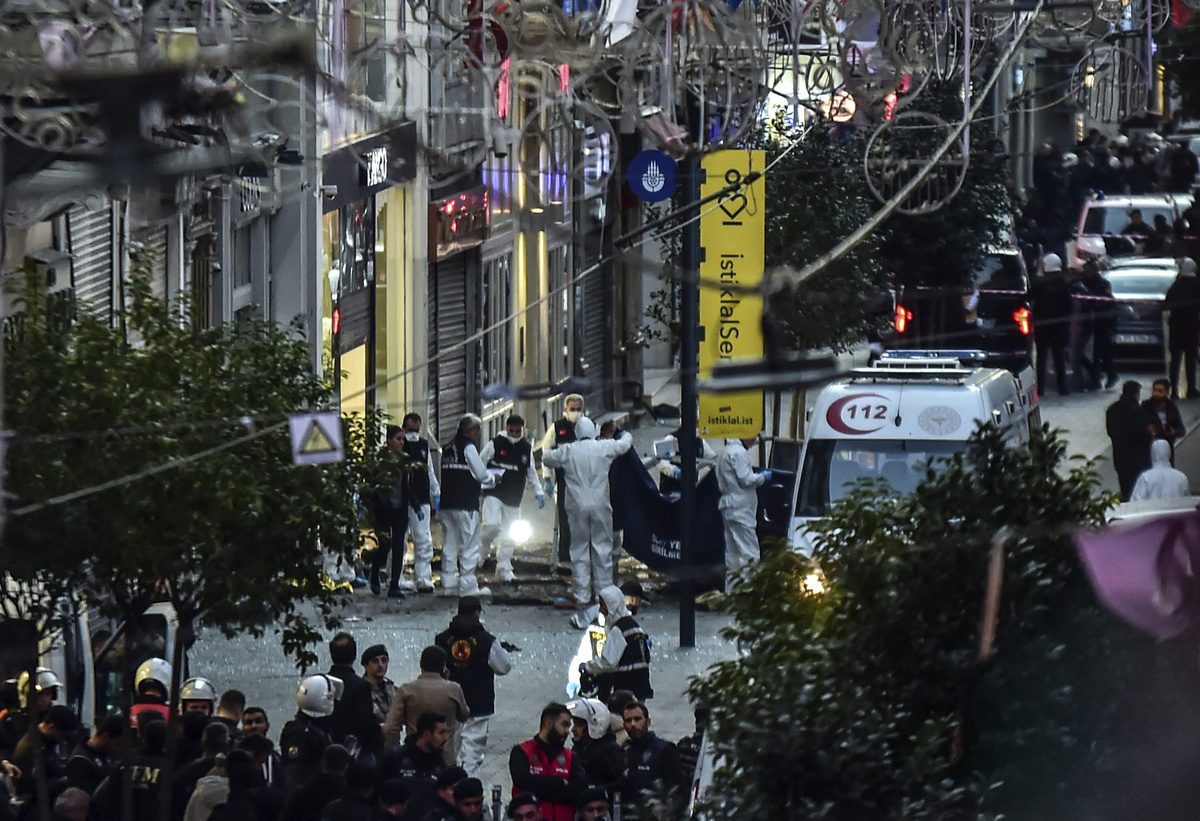     / AP / Ismail Coskun / IHA