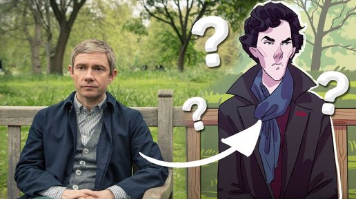 Что Если Бы ШЕРЛОК был МУЛЬТСЕРИАЛОМ? // Рисую Персонажей Сериала SHERLOCK В Своем Стиле