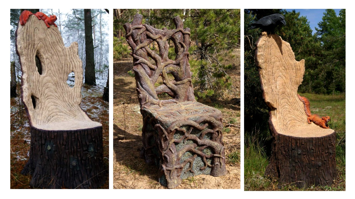 Смотрели садовую декоративную мебель на librikon.ru