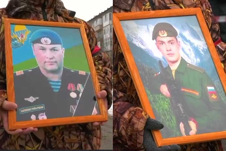    Игорь Колесников и Павел Дианов погибли в ходе СВО. Коллаж VN.ru