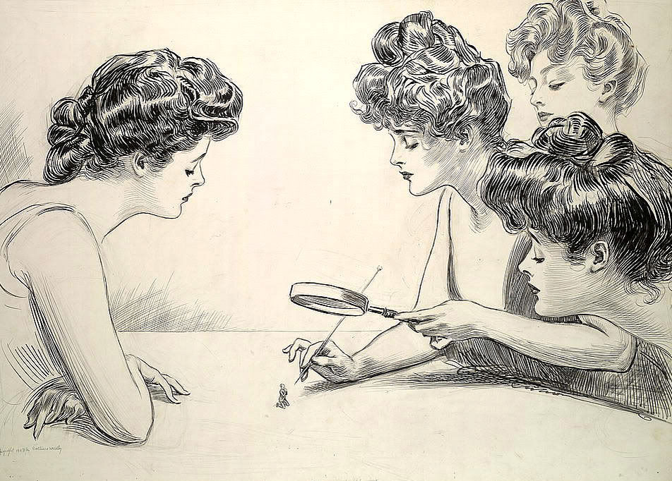 иллюстрация Ч.Гибсона