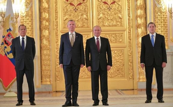    Маргус Лайдре и Владимир Путин, Kremlin Pool/Global Look Press