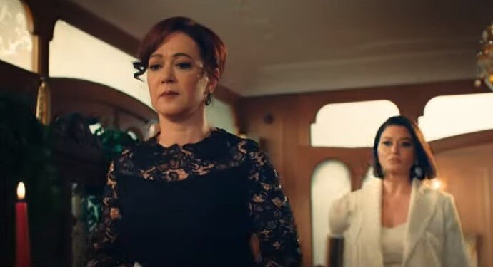 Кадр из сериала "Прощальное письмо", жена Зии