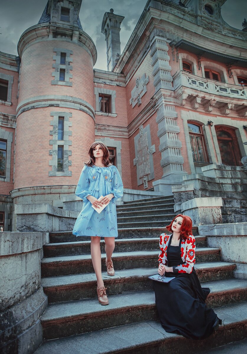 Фандом: Мрачные Тени / Dark Shadows
Персонажи: Викки Винтерс, доктор Джулия Хоффман
Косплееры: Мари vk.com/...69, Анами vk.com/...exl
Фотограф: Jay vk.com/...fer
