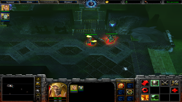 Принц Кельтас и Леди Вайши. Кампания Альянса. WarCraft III
