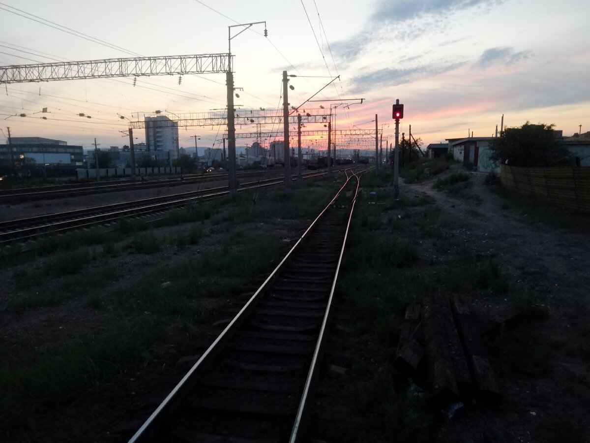 Тоже на закате