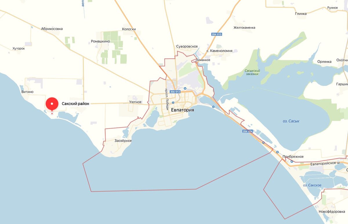 Озеро розовое в крыму карта