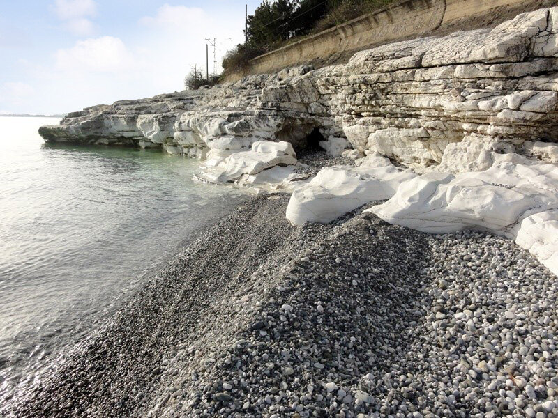 Белые скалы гагрский район фото Отдых на море в поселке Цандрипш в Абхазии понравился,но только на один раз,боль