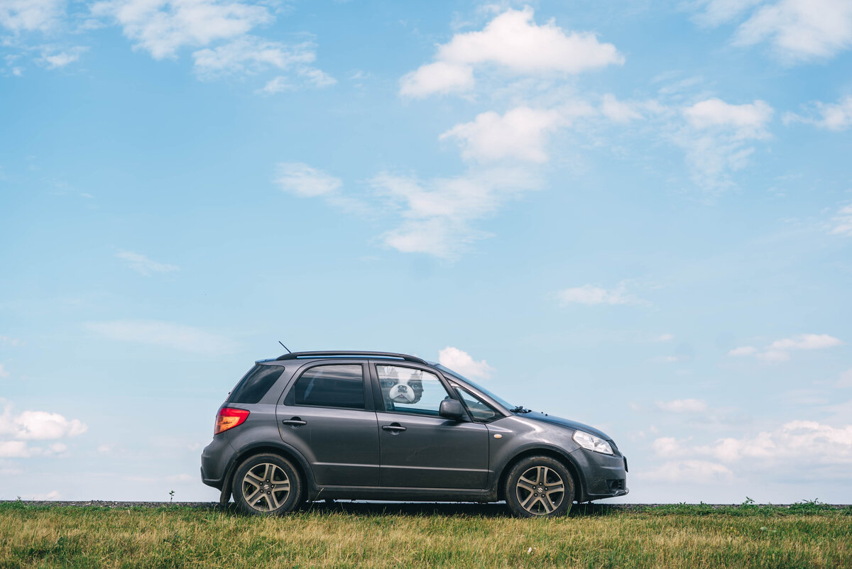 Мой первый автомобиль (фото  сделано на пути в Грузию)