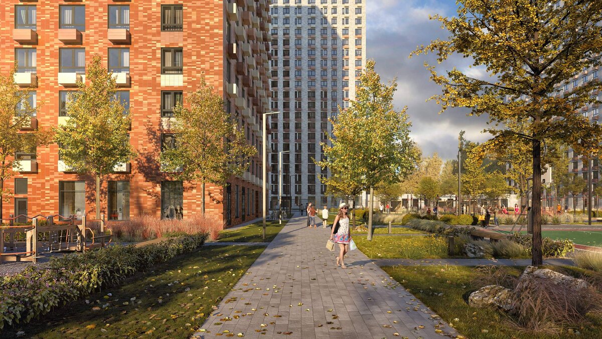 3D–визуализация проекта «Ильменский 17»