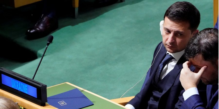 Офис президента подтвердил разговор Зеленского и Лаврова 
REUTERS/Carlo Allegri