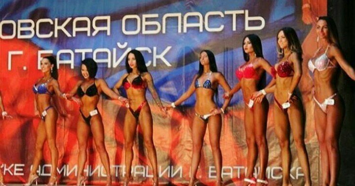 Категория бикини на Чемпионате России 2018 WFF - WBBF