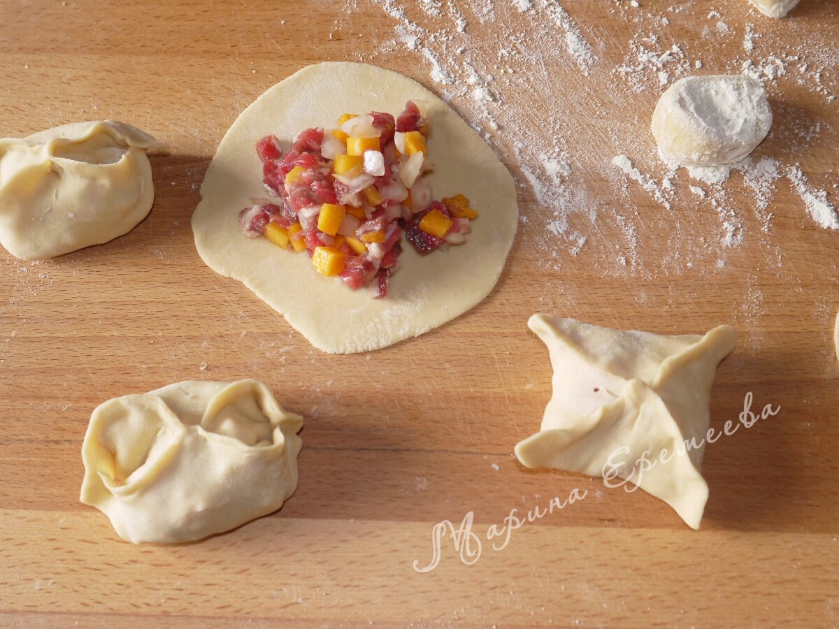 Как лепить мантов с мясом