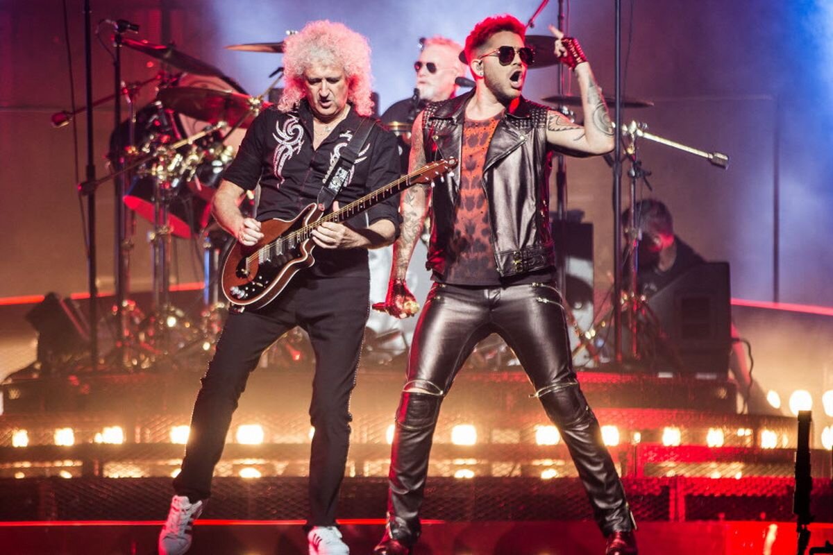 Queen adam. Queen + Adam Lambert Band.