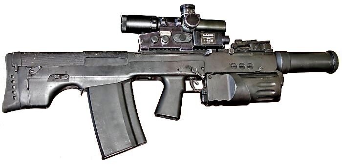 Крупнокалиберный автомат АШ-12.