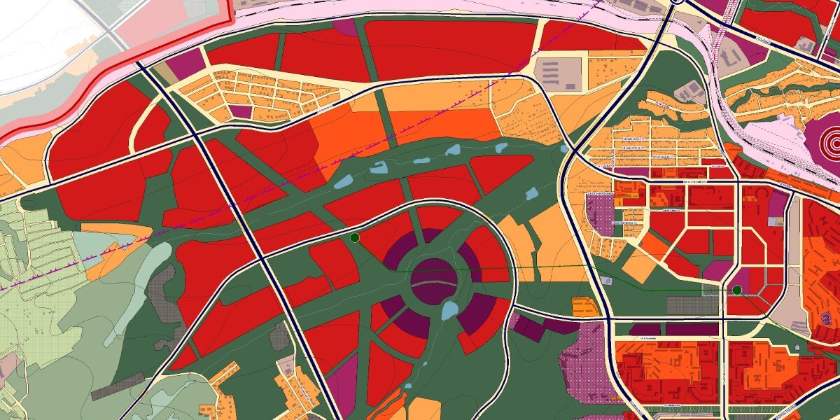 Смотреть генплан красноярска до 2033 смотреть карта