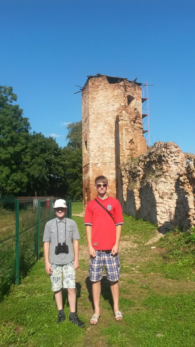 На территории Гальшанского замка