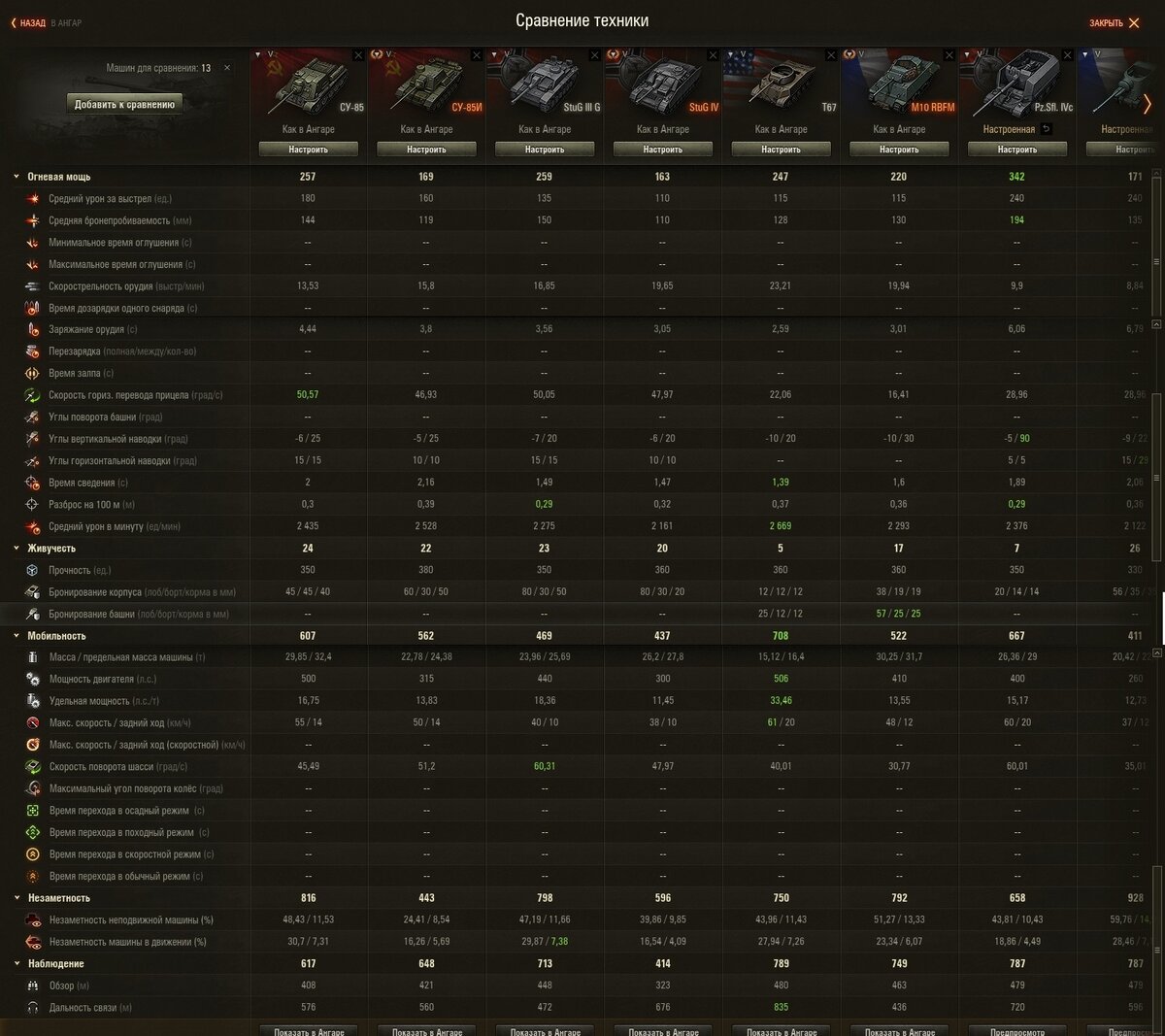 Скриншот из игры WOT