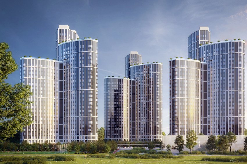 ЖК «Крылья» в Раменках (листайте далее).