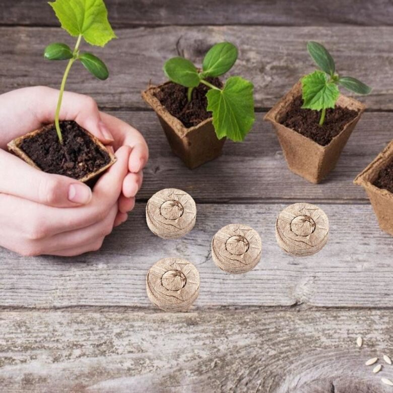 Торфяные горшочки и таблетки для выращивания огурцов