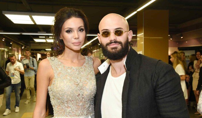 Оксана Самойлова и Джиган. Фото: Anatoly Lomokhov / Global Look Press / www.globallookpress.com