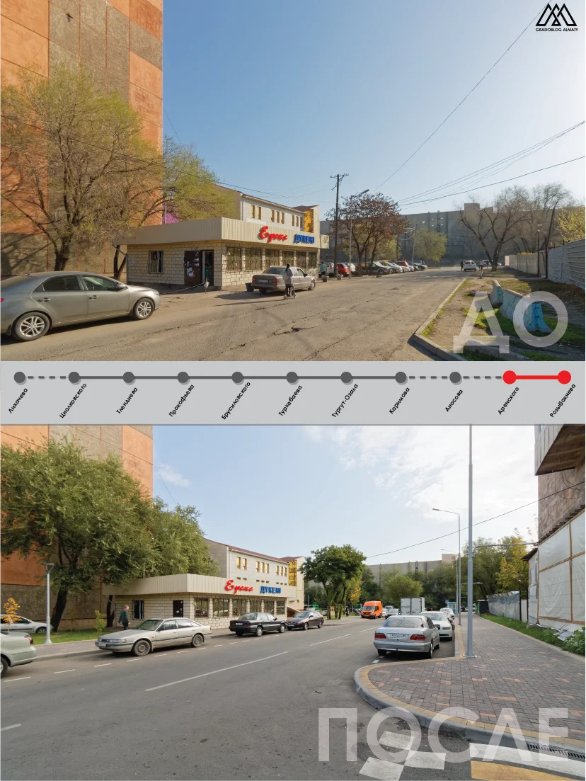 Улица Дуйсенова до Реконструкции 2019 года. | Владислав Филатов | Дзен