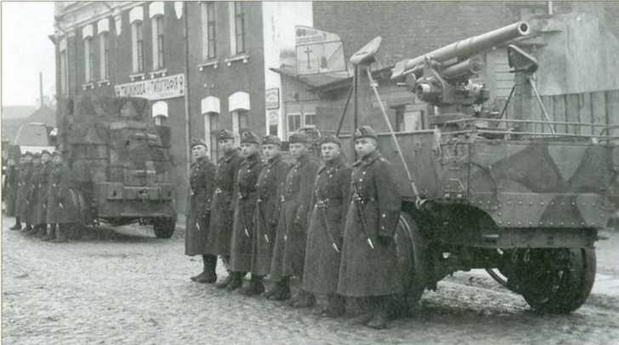 Фото: Станислав Кирилец. 6-мм автопушка White Putilovi из состава Авто-танкового дивизиона Народной армии Эстонии 1928-1929 г. 