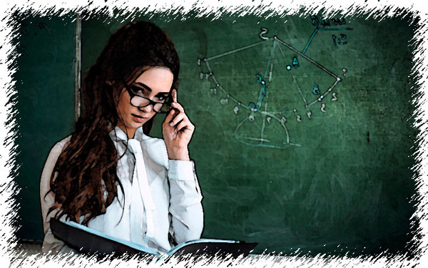 Влюбился в учительницу биологии