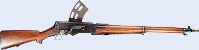 
Автоматическая винтовка Расмуссена-Мадсена модели 1896 года.
