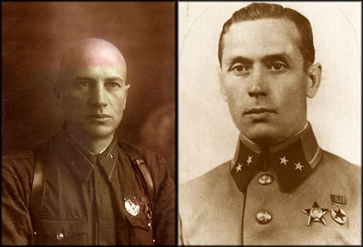 Генералы И. Герасимов и А. Самохин