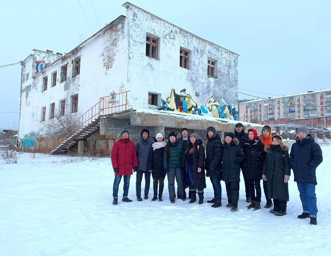 В Кангалассах. Здесь должна появиться арт-резиденция