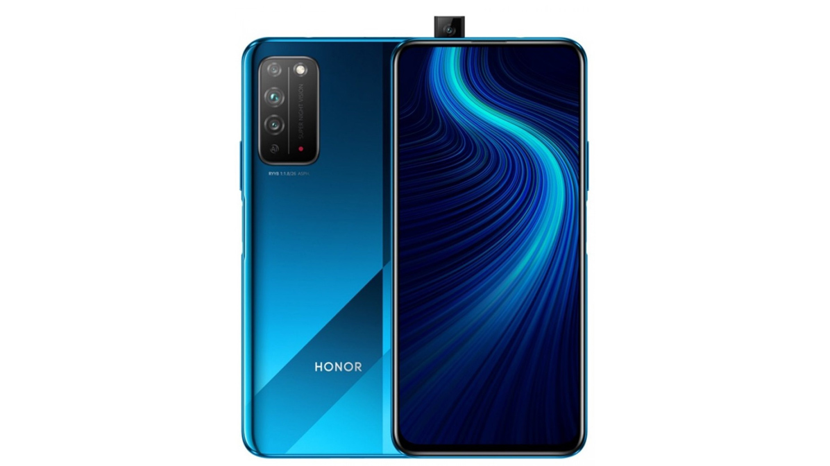 HONOR X10 — наследник популярного HONOR 9X. Он сохранил ключевую фишку в виде скрытой фронталки на выдвижном механизме. Это позволило сделать экран с минимальными рамками и без вырезов. Кроме того, дисплей имеет частоту обновления 90 Гц и сенсорный слой с частотой опроса 180 Гц, что обеспечивает более плавную картинку и быструю реакцию на касания. В смартфоне установлен восьмиядерный процессор Kirin 820 с поддержкой 5G. Основная камера представлена RYYB-сенсором Sony IMX600 с разрешением 40 Мп. За счёт своего размера он захватывает больше света и поддерживает режим ночной съёмки AIS Super Night Scene 2.0, обеспечивая более качественные кадры при недостаточном освещении. За автономность устройства отвечает аккумулятор на 4300 мАч с поддержкой быстрой зарядки мощностью 22,5 Вт.