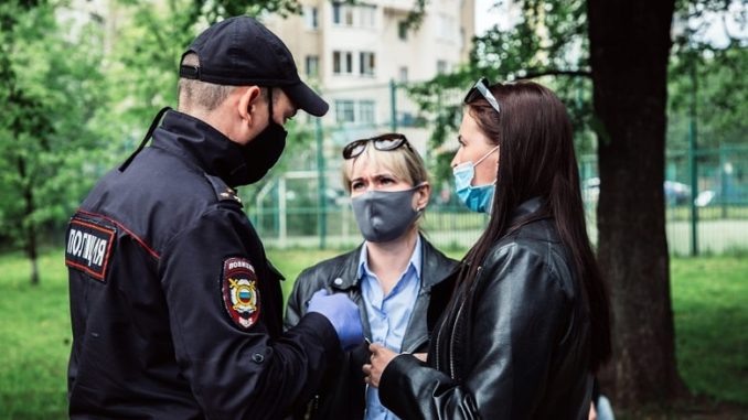 В этот раз медики не попали "под дубинки"