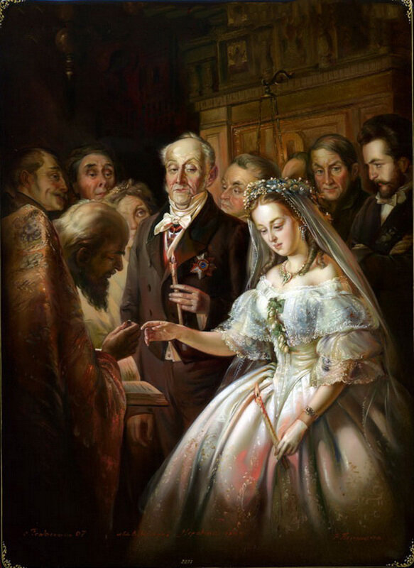 В. Пукирев "Неравный брак" 1862
