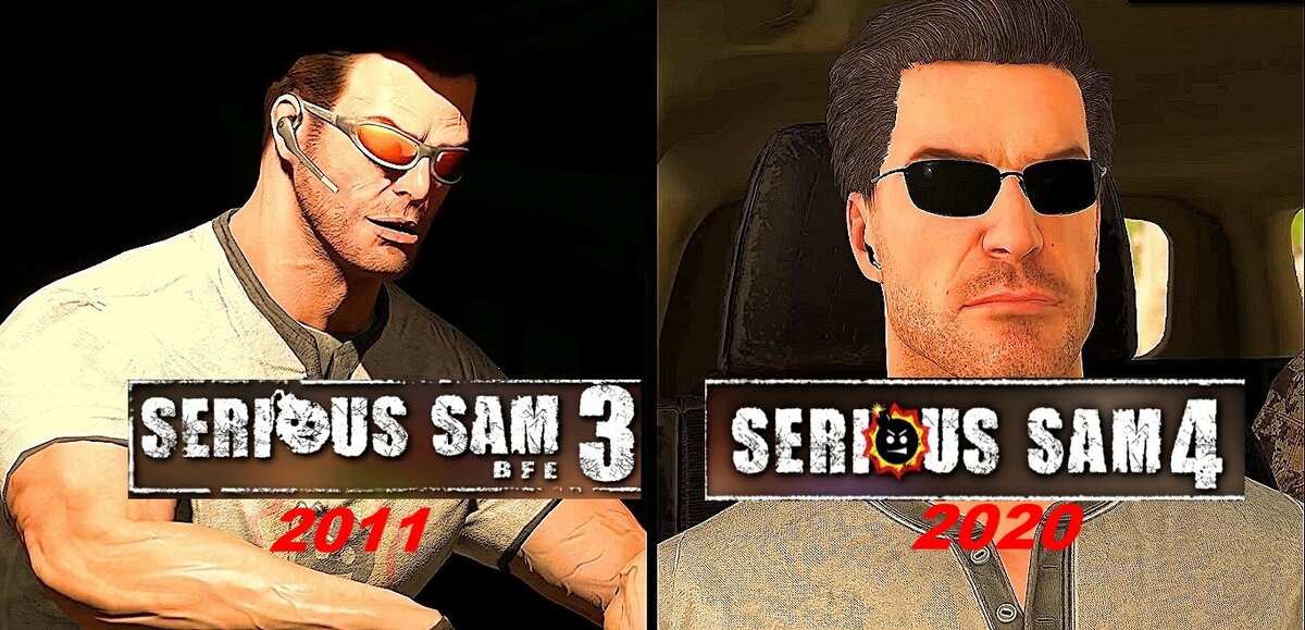                               "Serious Sam 4" против "Serious Sam 3" , кто кого сделает?