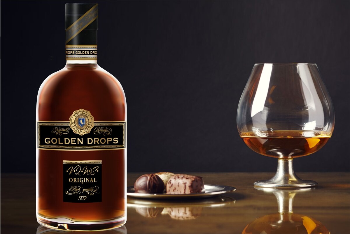Коньяк GOLDEN DROPS - как пить коньяк?