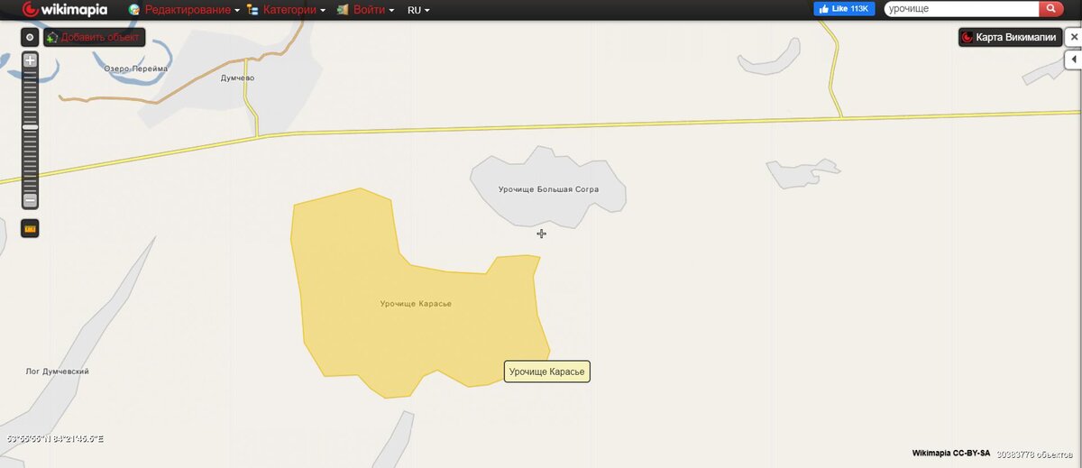 Просто некий зелёный массив из кустарников и деревьев