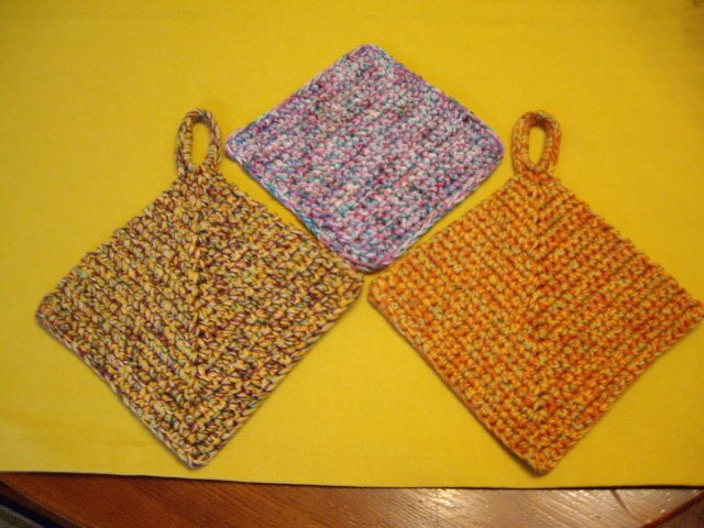 Пестрые прихватки