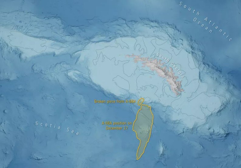 © British Antarctic Survey/ESA